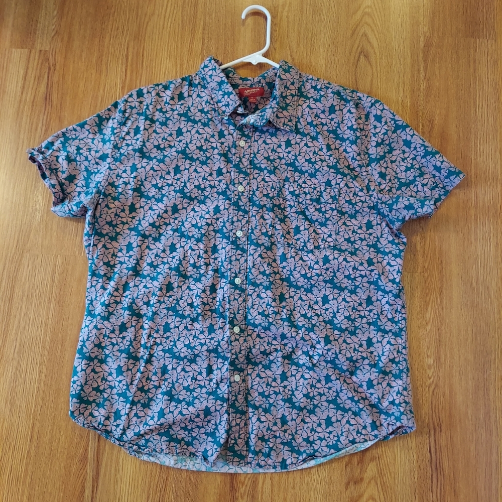 Arizona Men's Shirt Size XL 100% Cotton.lightweght breathable